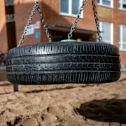 En skolgård. Bilden är en arkivbild och föreställer inte skolan i texten.