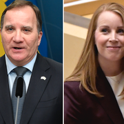 Ulf Kristersson, Stefan Löfven och Annie Lööf/Arkivbilder