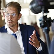 Niels Paarup-Petersen (C) i riksdagen. Arkivbild.