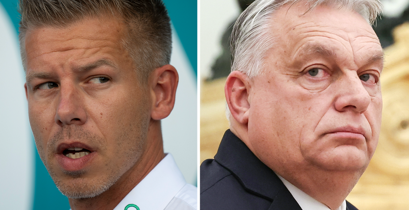 Péter Magyar och Viktor Orbán gör upp om posten som Ungerns premiärminister i valet den 12 april.