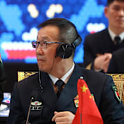 Dong Jun (höger) vill att Kina och Ryssland ska bidra med ”positiv energi” till global säkerhet. 