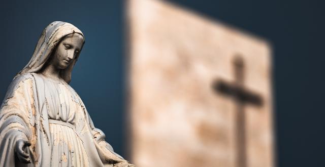 Jungfru Maria, Arkivbild.  Shutterstock