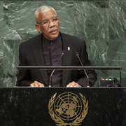 Guyanas president David Arthur Granger