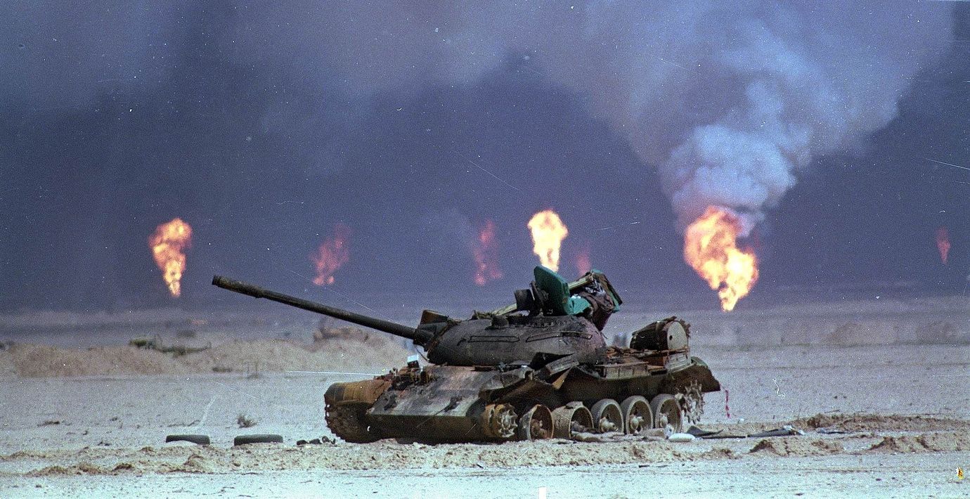 Oljepriserna handlades volatilt under Gulfkriget på 90-talet.