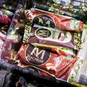 Magnum-glassar använder kokosolja
