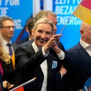 Partiledaren Alice Weidel, arkivbild. 