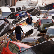 Bilder från Valencia, 30 oktober. 