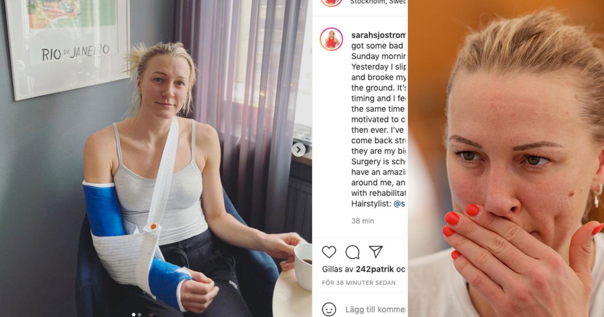 Sarah Sjostrom Efter Olyckan Jag Ar Forkrossad