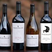 Du hittar flera viner från Black Stallion på Systembolaget. 