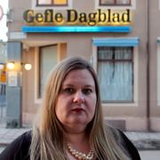 Anna Gullberg, chefredaktör på Gefle Dagblad, har hotats till livet efter tidningens moskégranskning.