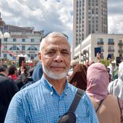 Mahmoud Khalfi Demonstration mot koranbränning på Medborgarplatsen i Stockholm.