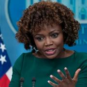 Vita huset pressekreterare Karine Jean-Pierre.