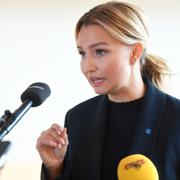 Arkivbild: Kristdemokraternas partiledare Ebba Busch