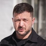 Rester av en drönare som skjutits ner i Polen / Volodymyr Zelenskyj