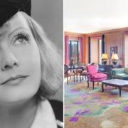 Greta Garbo/Interiörbilder från stjärnans lägenhet i New York 