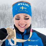 Tove Alexandersson vann även EM-medaljer i februari. Arkivbild.