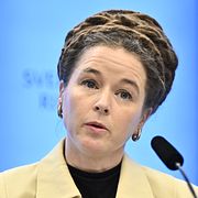 Miljöpartiets språkrör Amanda Lind.