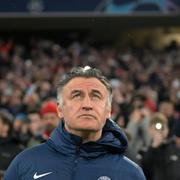 PSG:s tränare Christophe Galtier har gripits av polis. 