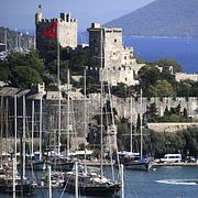 Bodrum. Illustrationsbild.