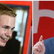 Gustav Fridolin och Stefan Löfven.