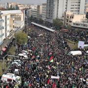 Demonstration i Iran/Arkivbild. 