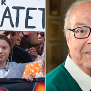 Greta Thunberg och Hans Blix.