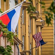 USA:s ambassad i Moskva.
