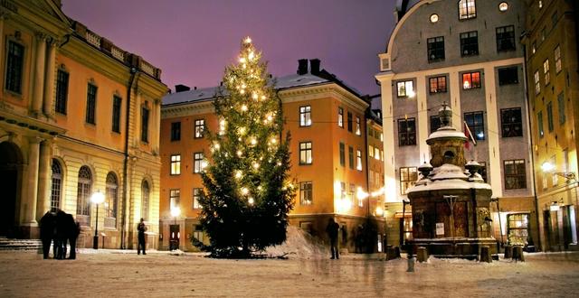 Stockholm, vintertid.  Shutterstock