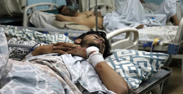Sjukhus i Kabul.  Khwaja Tawfiq Sediqi / TT NYHETSBYRÅN