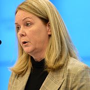 Jennie Nilsson (S), ordförande i riksdagens konstitutionsutskott.