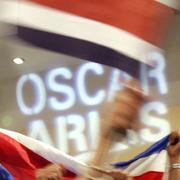 Bild från Oscar Arias valvaka 2006. 