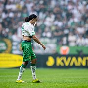 Hammarbys Amin Boudri klev av derbyt mot AIK skadad.