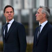 Mark Rutte och Jens Stoltenberg.