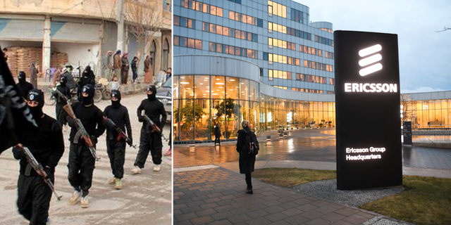 IS-anslutna i Syrien i en odaterad bild som släpptes 2014/Ericsson. TT