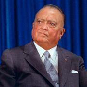 J Edgar Hoover.