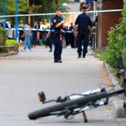 Bild från brottsplatsen