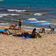 Arkivbild. Strand på Mallorca.