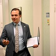 Tobias Andersson (SD), näringsutskottets ordförande.