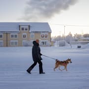 Illustrationsbild från Vittangi i Kiruna kommun.