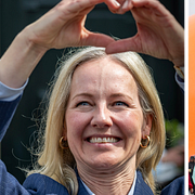 S-ministrarna Ida Auken och Magnus Heunicke besöker Roskildefestivalen.