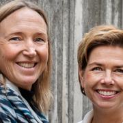 Lee Wermelin och Sofia Larsen, ordföranden för Civilekonomerna respektive Jusek. 