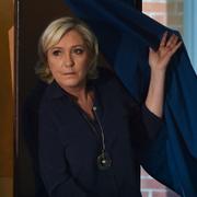 Nationella Frontens Marine Le Pen.