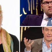 Lena Mellin, Jimmie Åkesson och Fredrik Skavlan.