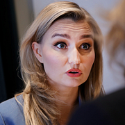 Ebba Busch (KD) vill minska rennäringen.