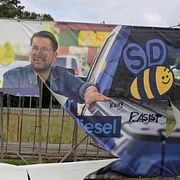 Sverigedemokraterna på Gotland har fått sina affischer förstörda vid flera tillfällen.