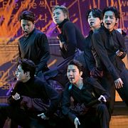 BTS under ett framträdande 2022.