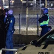 Polisinsats på Kastrups flygplats på måndagskvällen