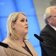 Lena Hallengren och Peter Hultqvist. 