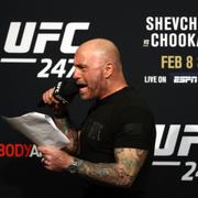 Joe Rogan under en UFC-gala.