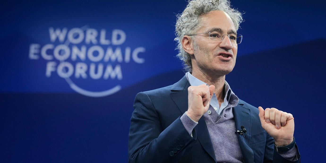 Alex Karp, vd på Palantir.
